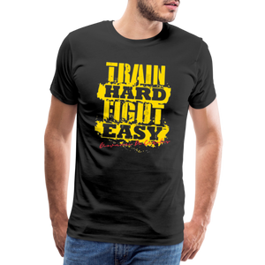 Train Hard Fight Easy - nero