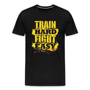 Train Hard Fight Easy - nero