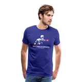 Maglietta Premium da uomo - royal blue