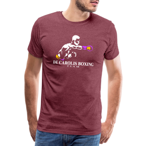 Maglietta Premium da uomo - heather burgundy