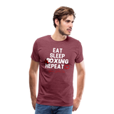 Maglietta Premium da uomo - heather burgundy