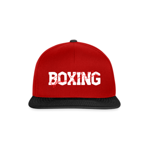 Cappello Boxing De Carolis - red/black