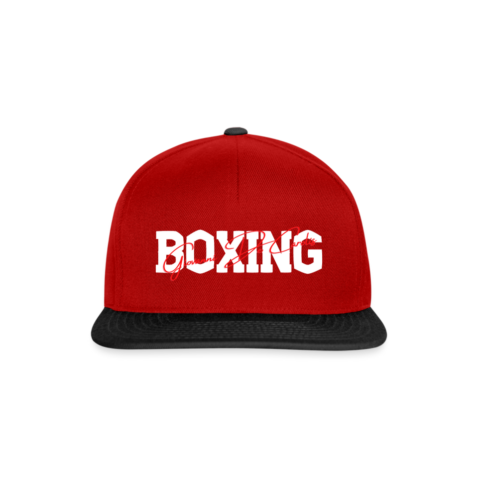 Cappello Boxing De Carolis - red/black