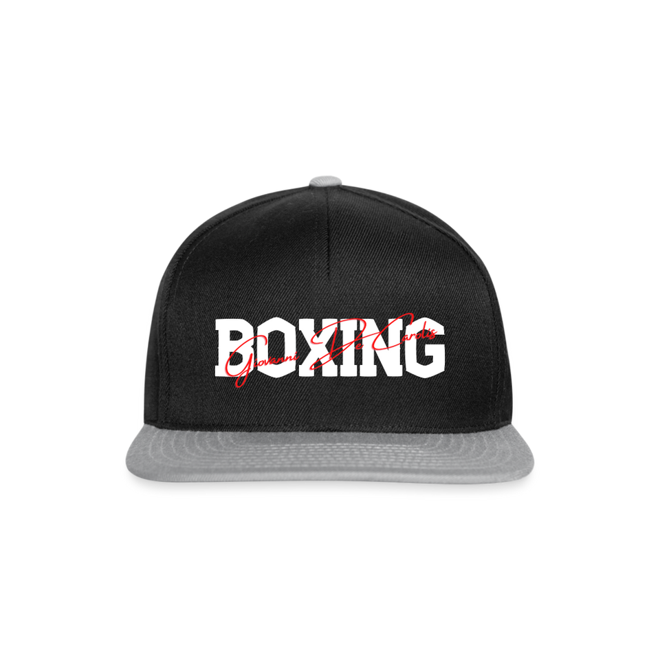 Cappello Boxing De Carolis - black/grey