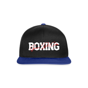 Cappello Boxing De Carolis - black/bright royal