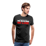 Maglietta No Boxing No love - black