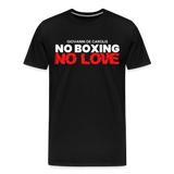 Maglietta No Boxing No love - black