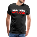 Maglietta No Boxing No love - black