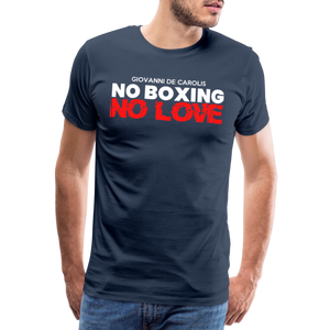 Maglietta No Boxing No love - navy