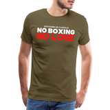 Maglietta No Boxing No love - khaki