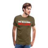 Maglietta No Boxing No love - khaki