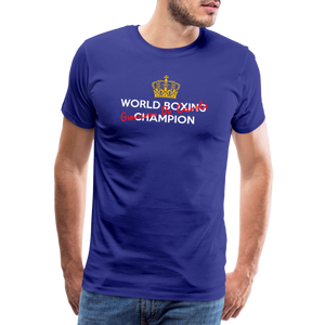 Maglietta World Boxing Champion - royal blue