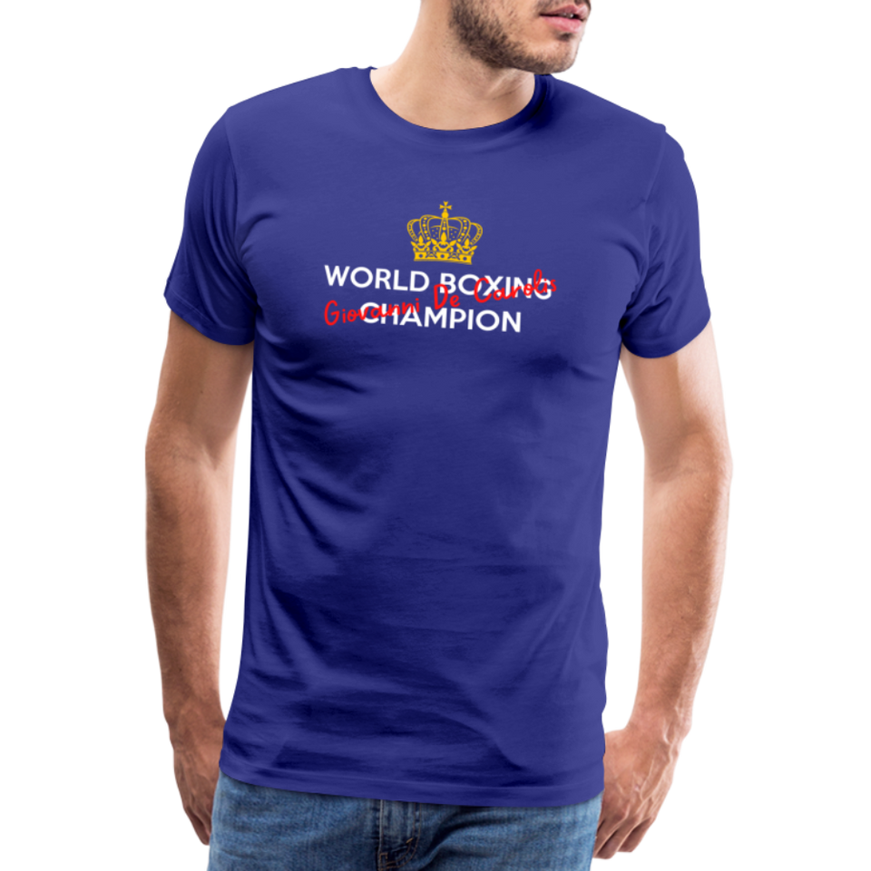 Maglietta World Boxing Champion - royal blue