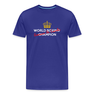 Maglietta World Boxing Champion - royal blue