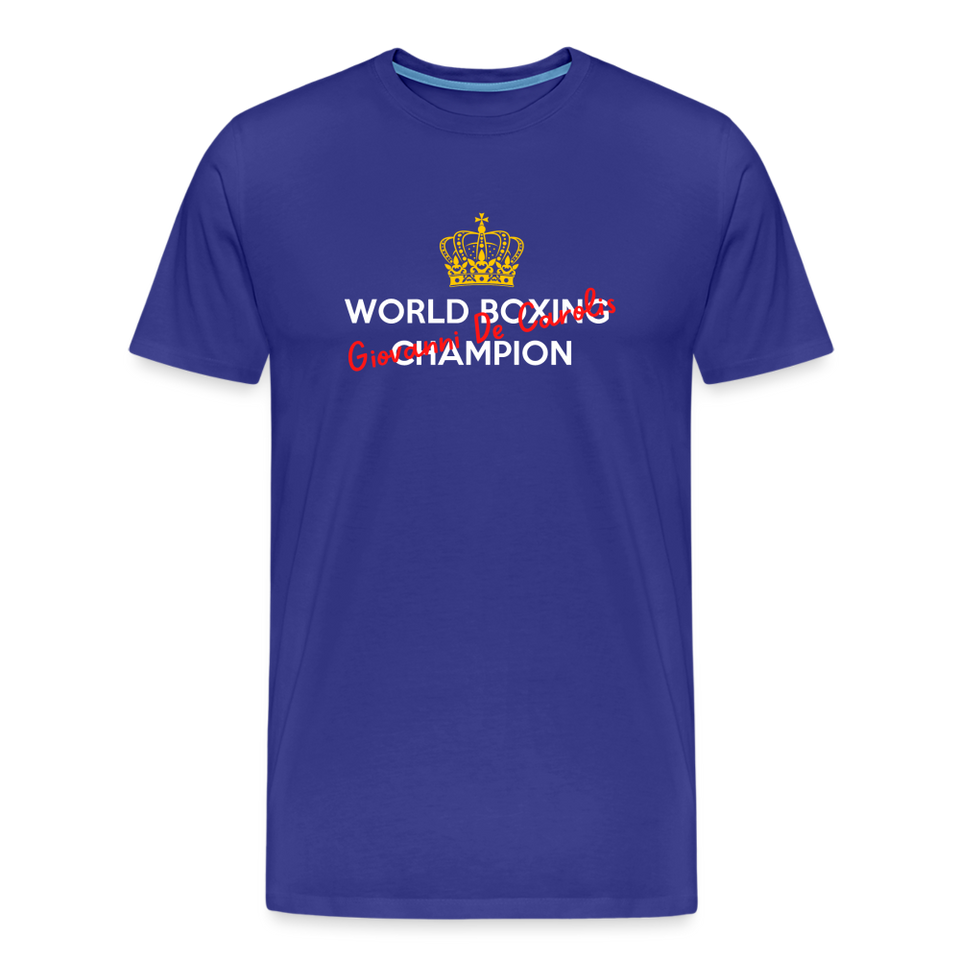 Maglietta World Boxing Champion - royal blue