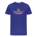 Maglietta World Boxing Champion - royal blue