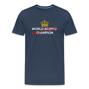 Maglietta World Boxing Champion - navy