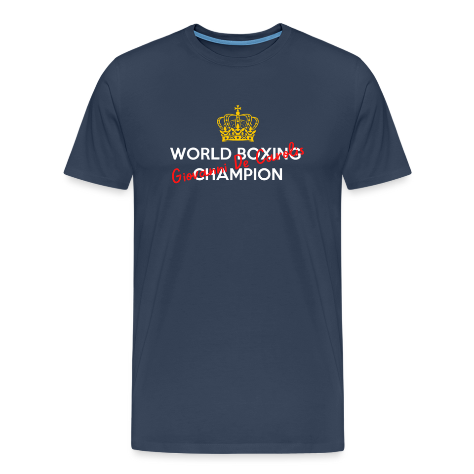 Maglietta World Boxing Champion - navy