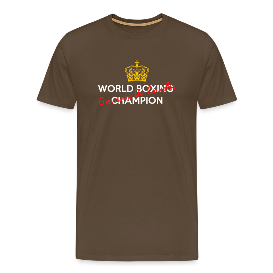 Maglietta World Boxing Champion - noble brown