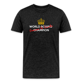 Maglietta World Boxing Champion - charcoal grey