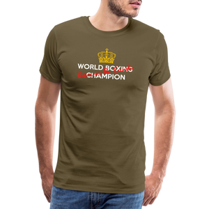 Maglietta World Boxing Champion - khaki