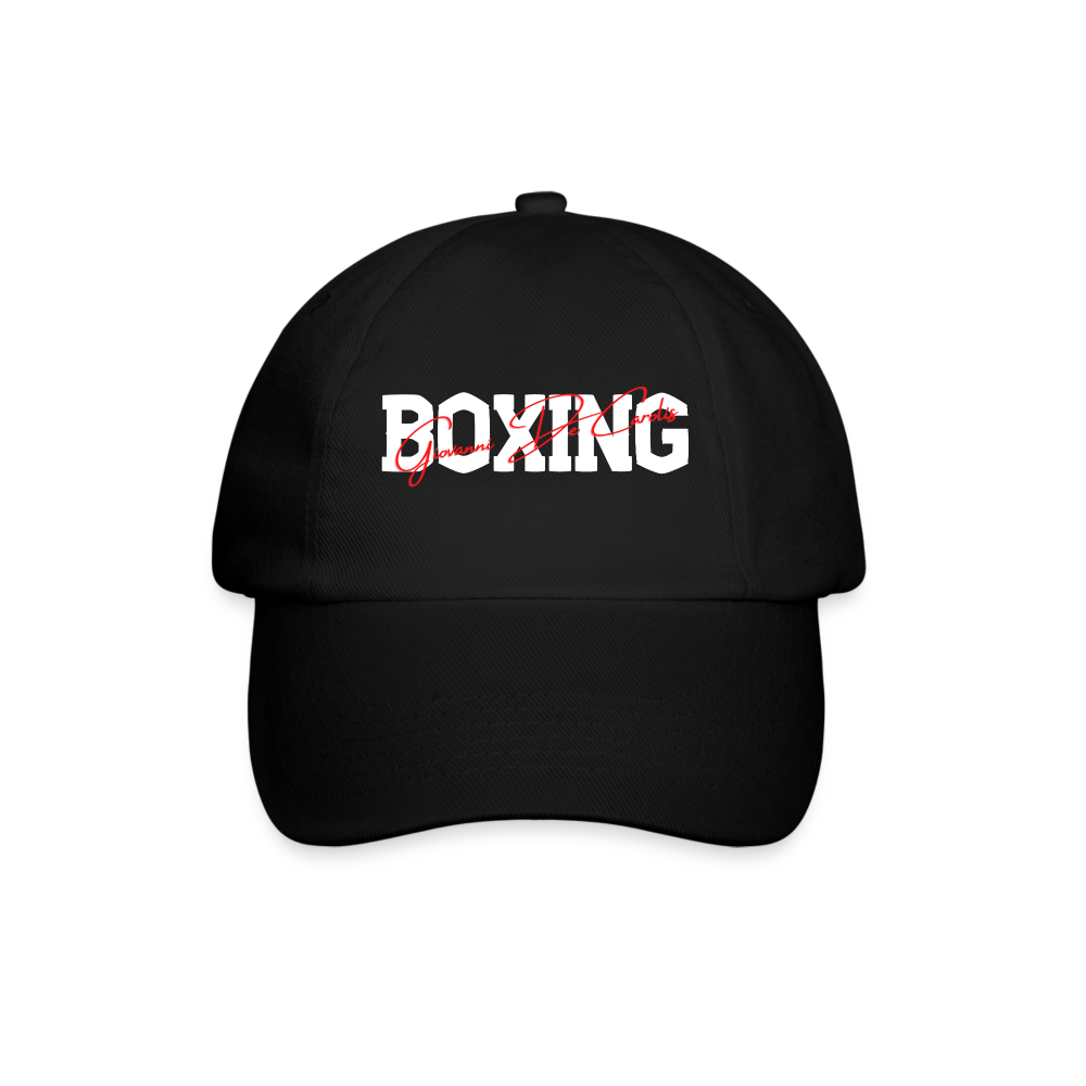 Cappello con visiera Boxing De Carolis - black/black