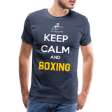 Maglietta Keep Calm and Boxing y - heather blue