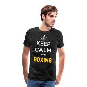 Maglietta Keep Calm and Boxing y - heather blue