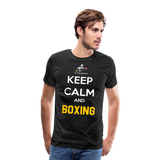 Maglietta Keep Calm and Boxing y - charcoal grey